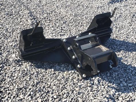 skid steer adapter plate excavator|bobcat x change mounting plate.